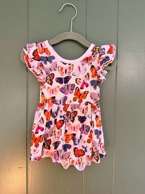 Little Sleepies butterfly twirl onesie